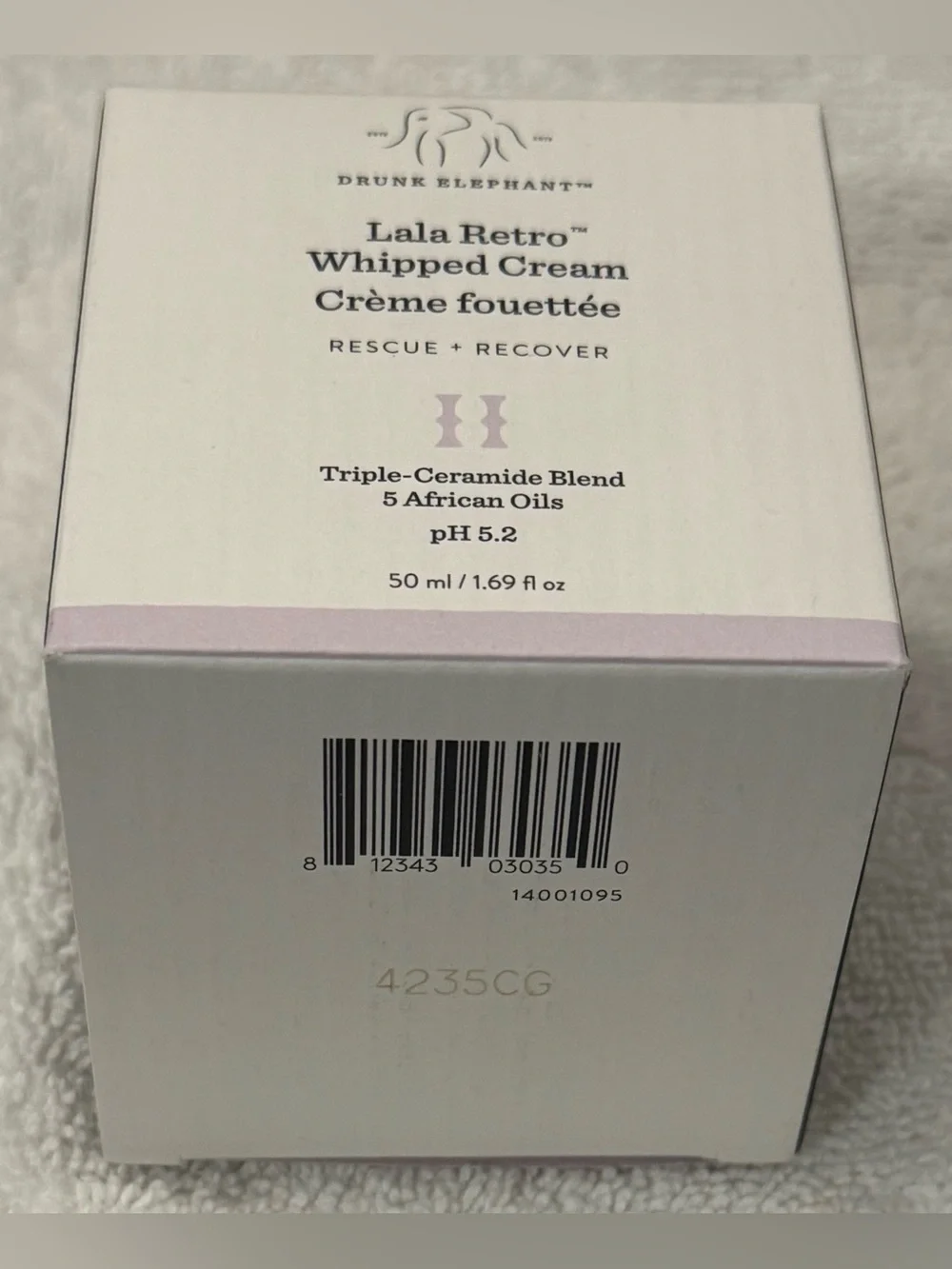 Drunk Elephant Lala Retro Whipped Cream w Triple-Ceramide & African Oils NEW